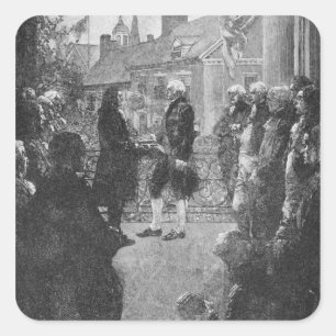 The Inauguration Square Sticker