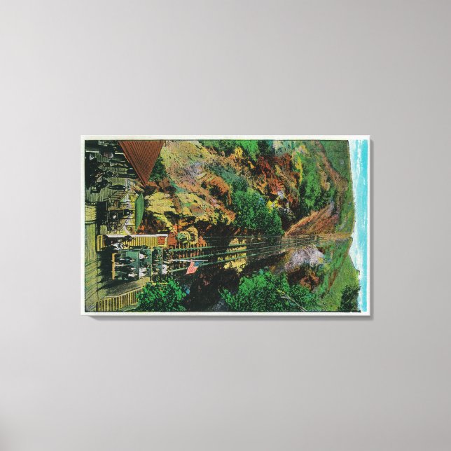 The Incline at Mt. LoweMt. Lowe, CA Canvas Print (Front)