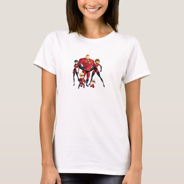 The Incredible Family Disney T-Shirt (Front)