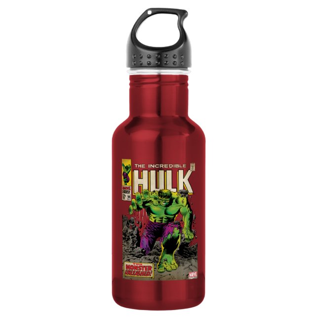 The Incredible Hulk Comic #105 532 Ml Water Bottle (Front)