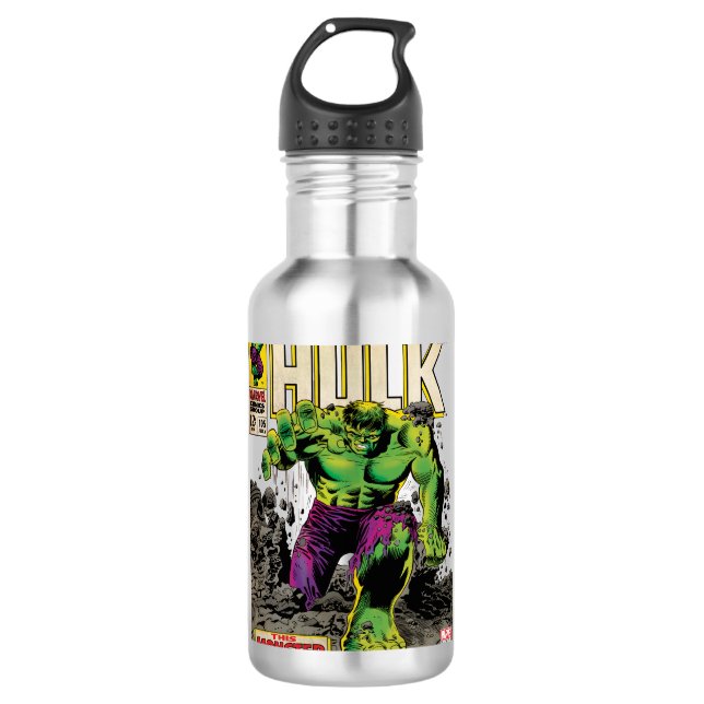 The Incredible Hulk Comic #105 710 Ml Water Bottle (Front)