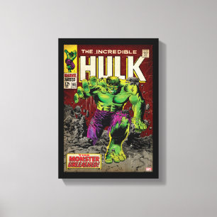 The Incredible Hulk Comic #105 Canvas Print