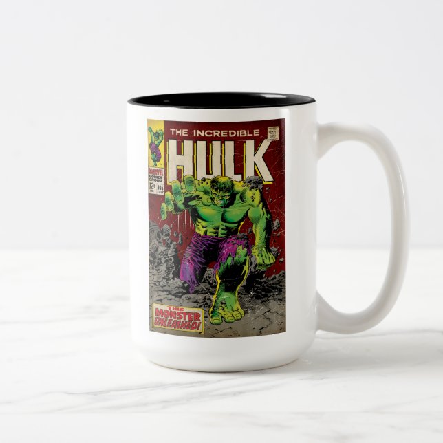 The Incredible Hulk Comic #105 Two-Tone Coffee Mug (Right)