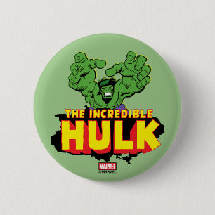 The Incredible Hulk Logo 2 Inch Round Button