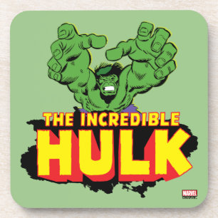 The Incredible Hulk Logo Coaster