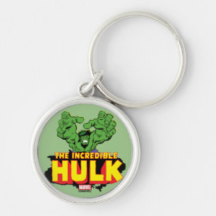 The Incredible Hulk Logo Keychain