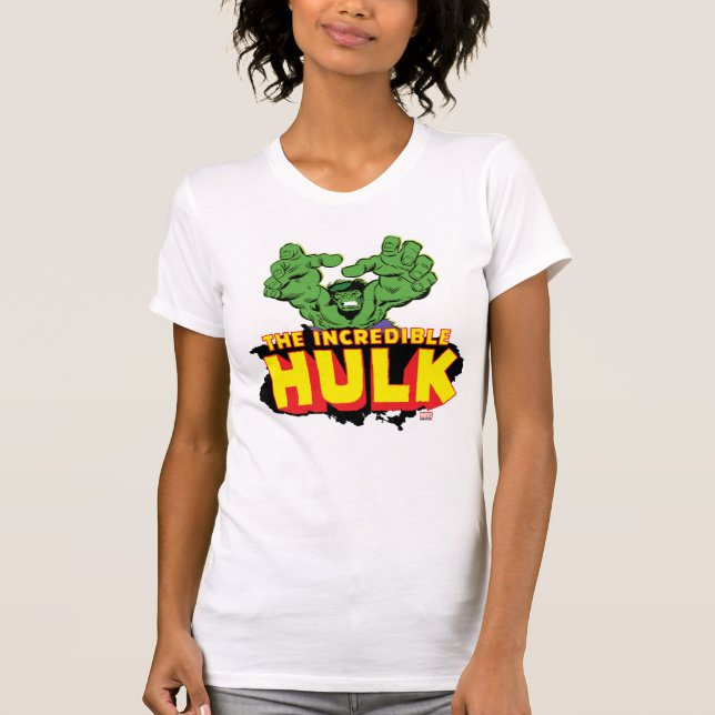 The Incredible Hulk Logo T-Shirt (Front)