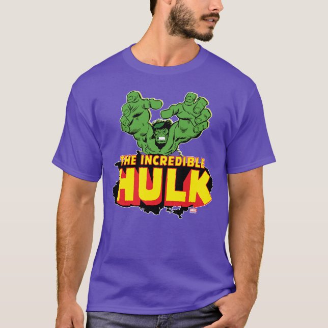 The Incredible Hulk Logo T-Shirt (Front)