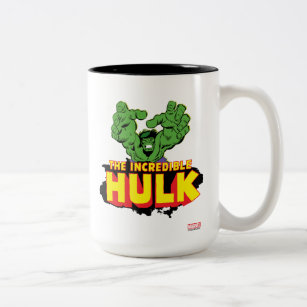 The Incredible Hulk Logo Two-Tone Coffee Mug