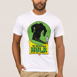 The Incredible Hulk Vintage Shadow Graphic T-Shirt