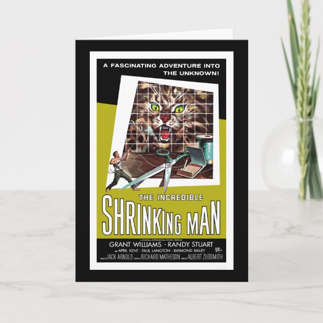 The Incredible Shrinking Man Card (Front)