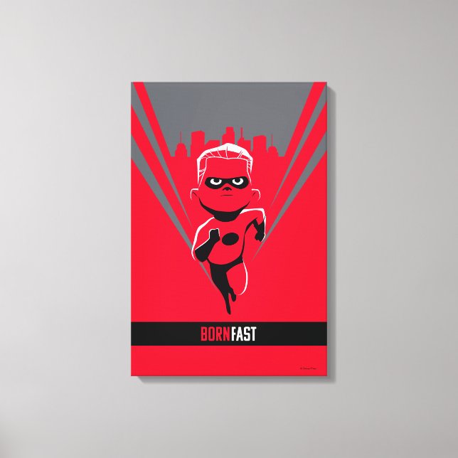 The Incredibles 2 | Dash - Born Fast Canvas Print (Front)