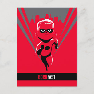 The Incredibles 2   Dash - Born Fast Postcard