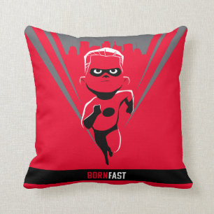 The Incredibles 2 Dash - Born Fast Throw Pillow
