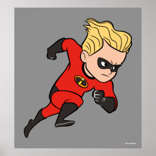 The Incredibles 2 Dash - Hero Work Poster