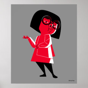 The Incredibles 2   Edna Poster