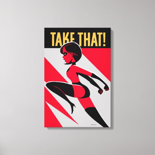 The Incredibles 2 | Elastigirl - Take That! Canvas Print (Front)