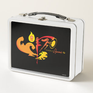 The Incredibles 2 Family Dynamic Metal Lunch Box