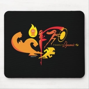 The Incredibles 2   Family Dynamic Mouse Pad