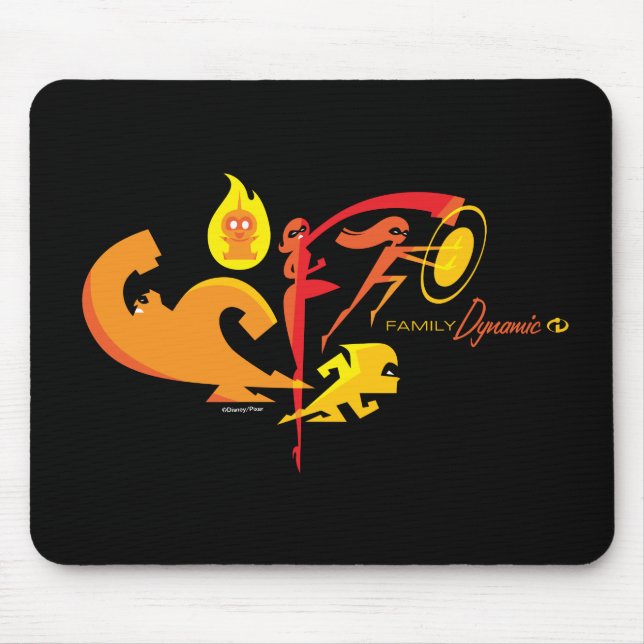 The Incredibles 2 | Family Dynamic Mouse Pad (Front)