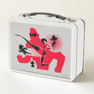 The Incredibles 2 Hero Work Metal Lunch Box