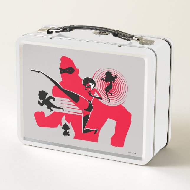 The Incredibles 2 | Hero Work Metal Lunch Box (Back)