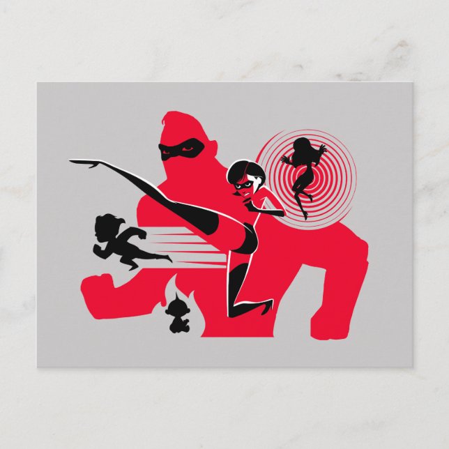 The Incredibles 2 | Hero Work Postcard (Front)