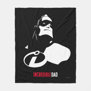 The Incredibles 2   Incredible Dad Fleece Blanket