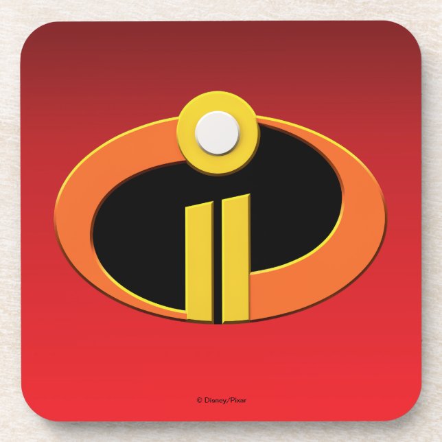 The Incredibles 2 | Logo Coaster (Front)