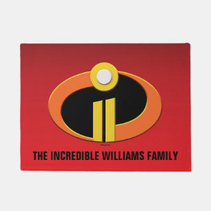 The Incredibles 2   Logo Doormat