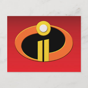 The Incredibles 2   Logo Postcard