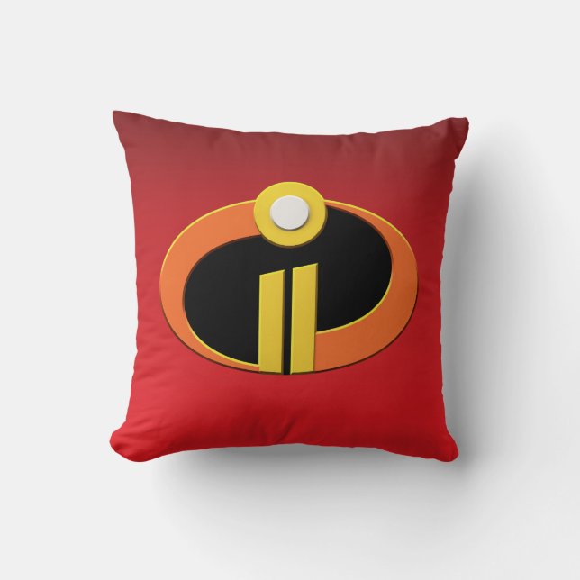 The Incredibles 2 | Logo Throw Pillow (Front)