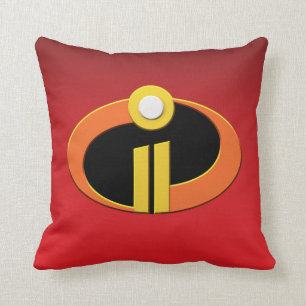 The Incredibles 2   Logo Throw Pillow