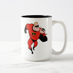 The Incredibles 2   Mr. Incredible & Jack-Jack Two-Tone Coffee Mug