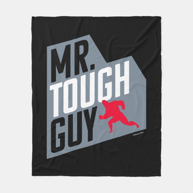 The Incredibles 2 | Mr. Tough Guy Fleece Blanket (Front)