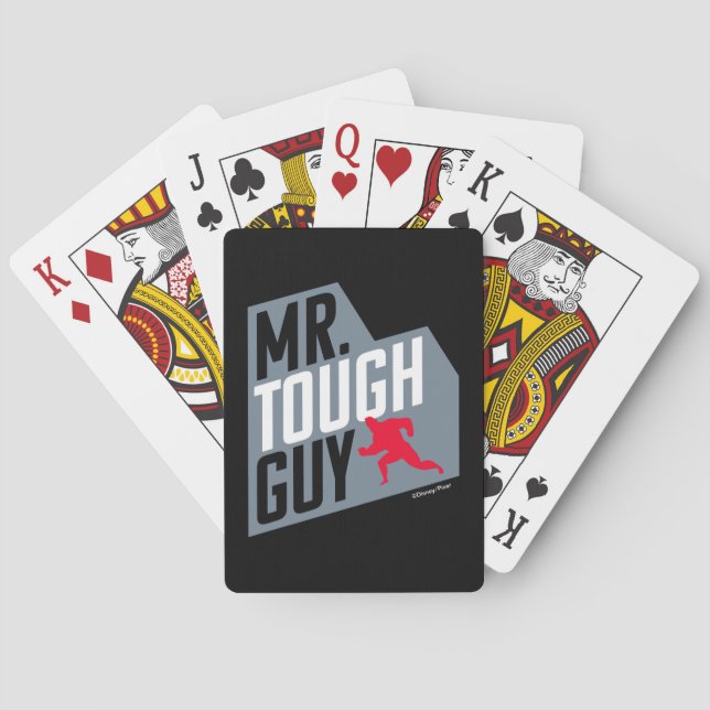 The Incredibles 2 | Mr. Tough Guy Playing Cards (Back)