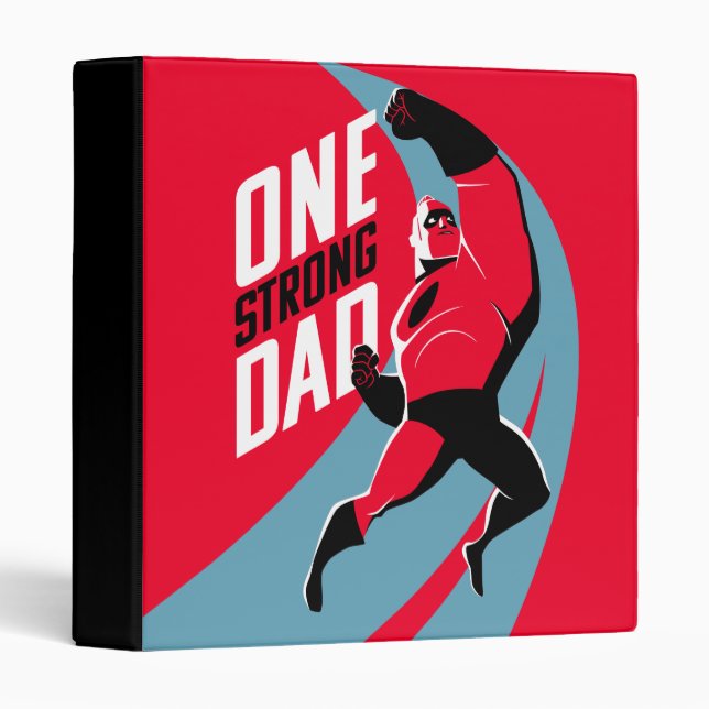 The Incredibles 2 | One Strong Dad Binder (Front/Spine)