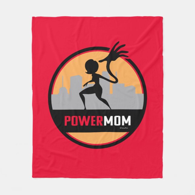 The Incredibles 2 | Power Mom Fleece Blanket (Front)