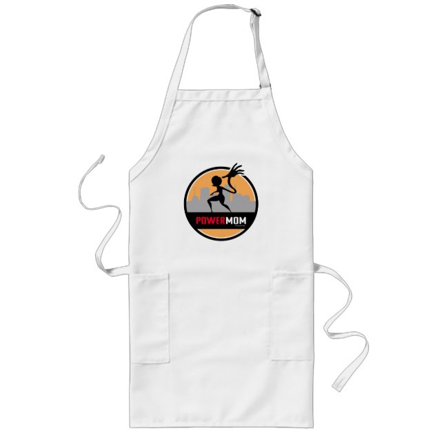 The Incredibles 2 | Power Mom Long Apron (Front)