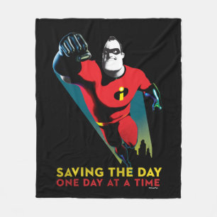 The Incredibles 2   Saving the Day Fleece Blanket