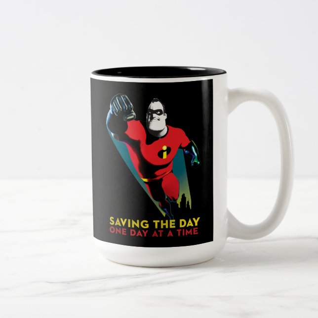 The Incredibles 2 | Saving the Day Two-Tone Coffee Mug (Right)