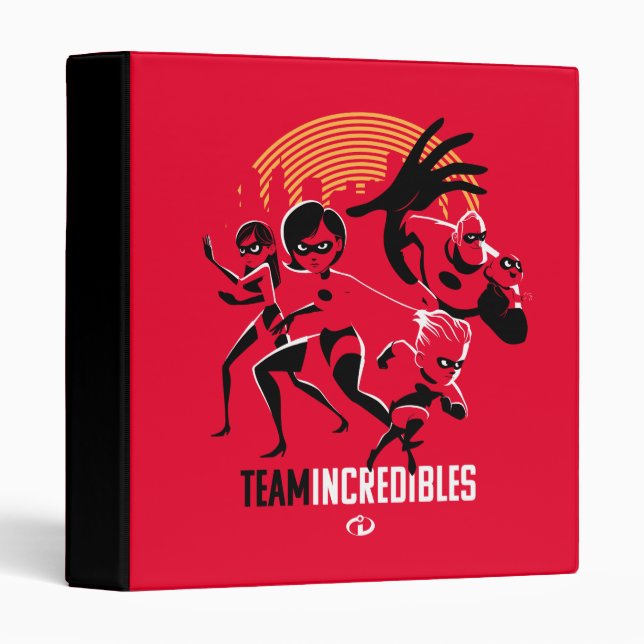 The Incredibles 2 | Team Incredibles Binder (Front/Spine)
