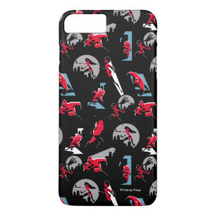 The Incredibles 2   The Incredibles Pattern iPhone 8 Plus/7 Plus Case