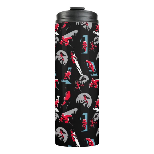 The Incredibles 2 | The Incredibles Pattern Thermal Tumbler (Front)