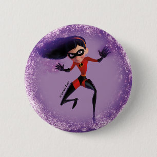 The Incredibles 2   Violet - Incredible 2 Inch Round Button