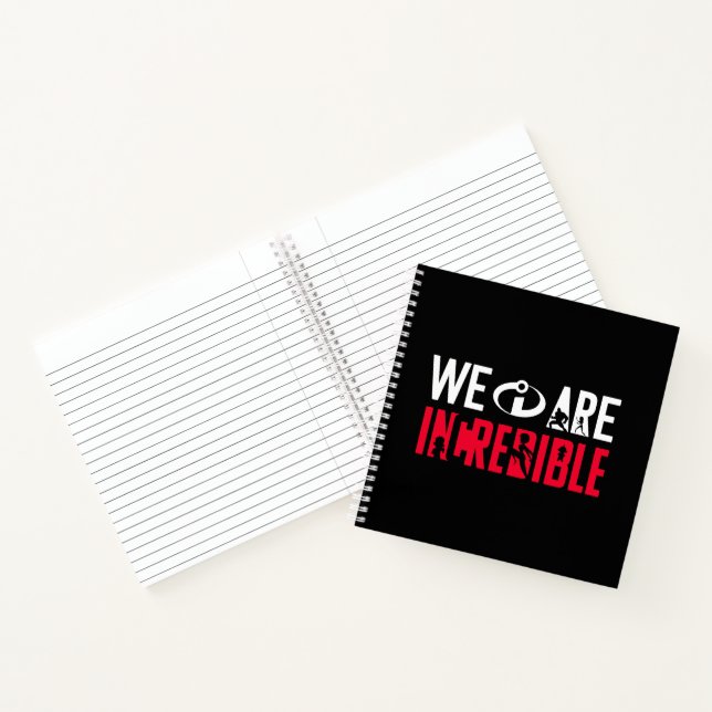 The Incredibles 2 | We Are Incredible Notebook (Inside)