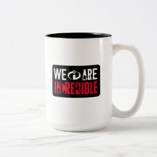 The Incredibles 2 We Are Incredible Two-Tone Coffee Mug
