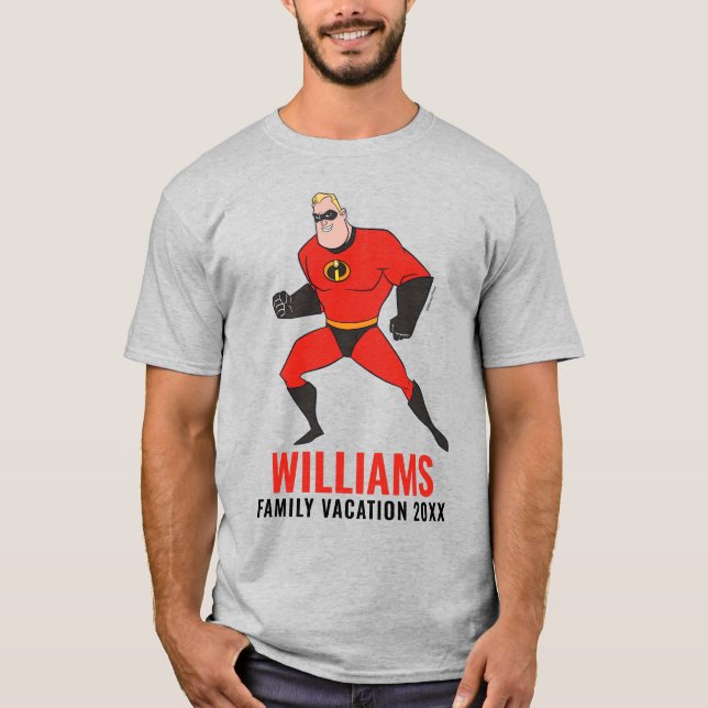 The Incredibles Dad | Family Vacation T-Shirt (Front)