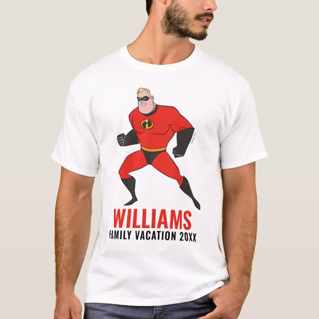 The Incredibles Dad | Family Vacation T-Shirt (Front)