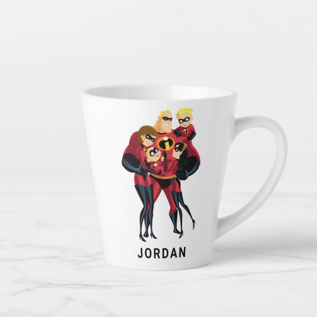 The Incredibles Family Disney Latte Mug (Right)